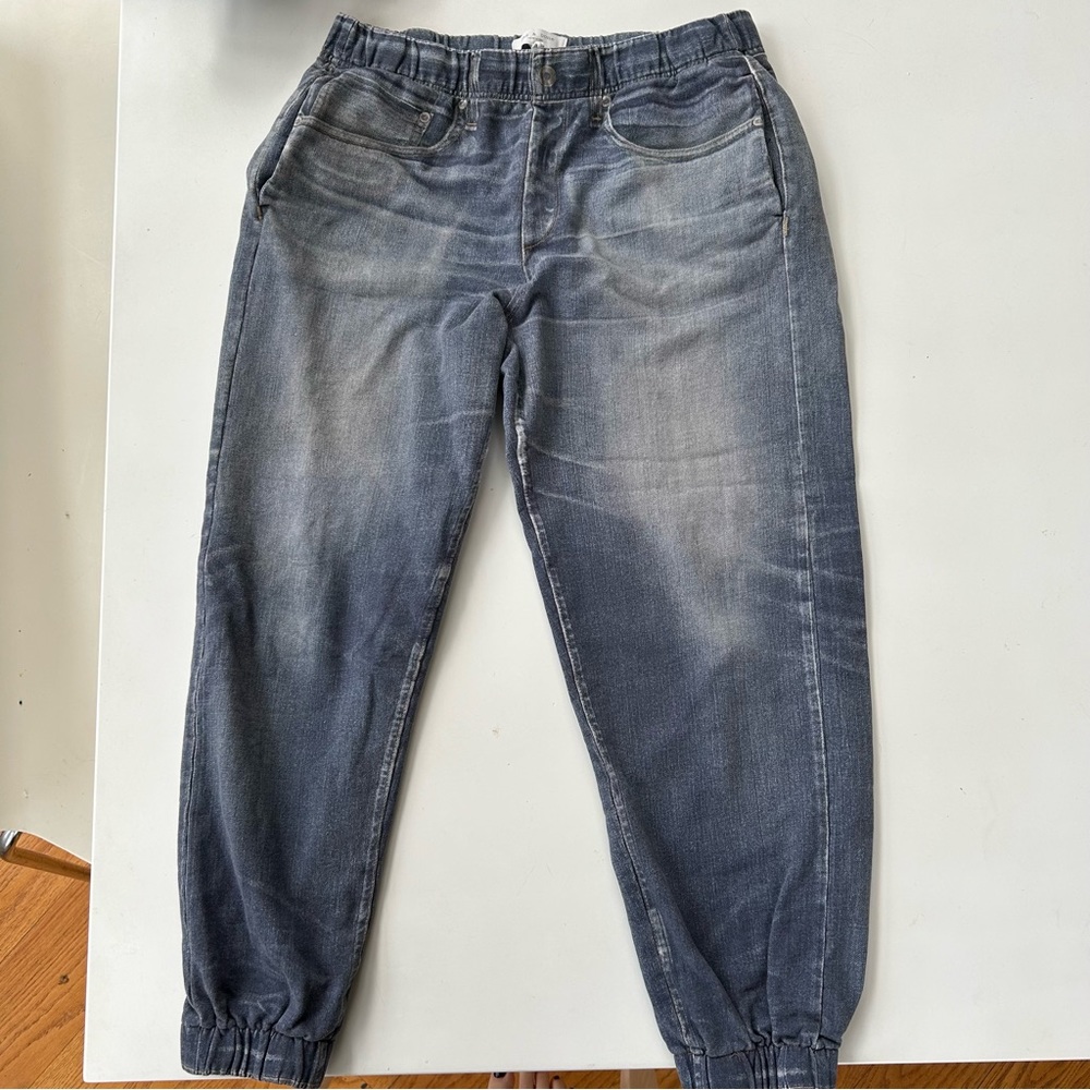 Rag & Bone Miramar Faux Denim Joggers Size L